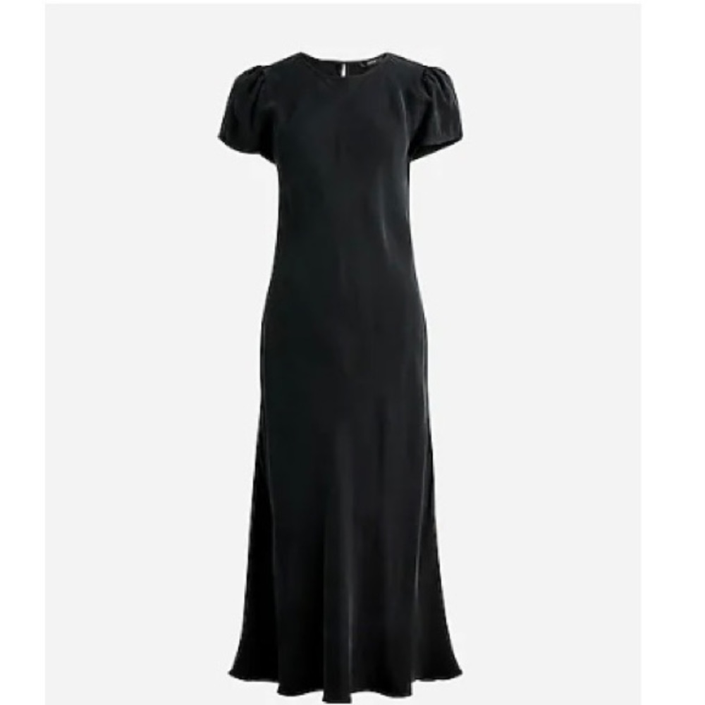 JCrew Cupro blend MIDI Dress